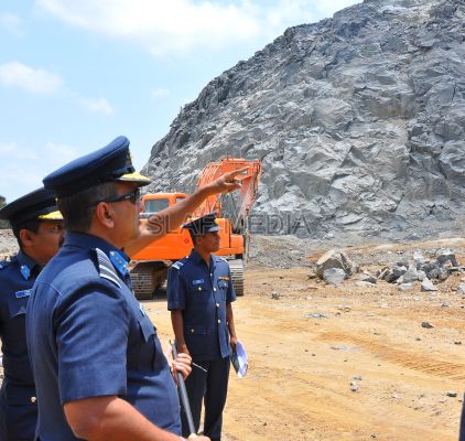 Annual Commander's Inspection at Sri Lanka Air Force Base Vavuniya