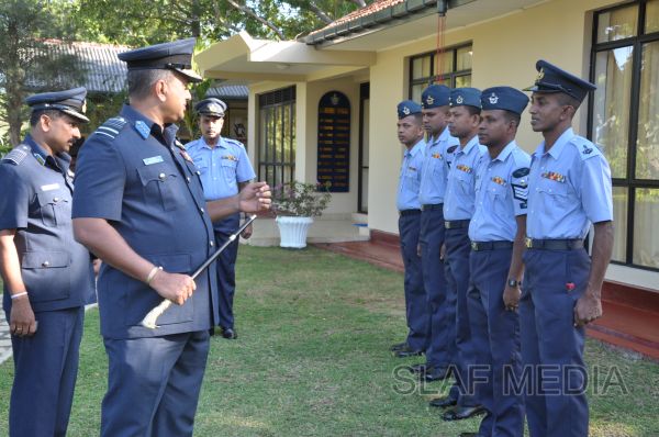 Annual
AOC’s Inspection of the SLAF Unit Weerawila