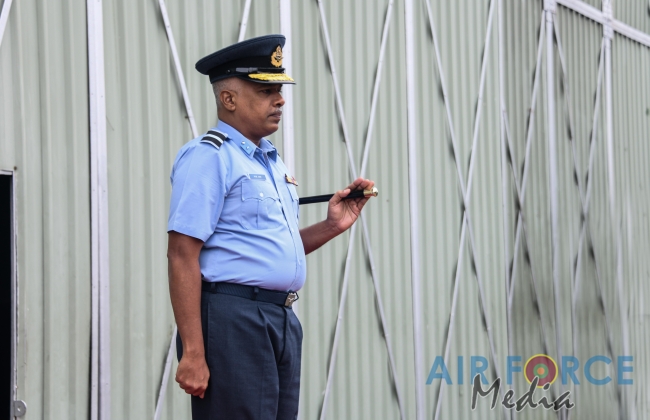 CHANGE OF COMMAND AT AIRCRAFT OVERHAUL WING