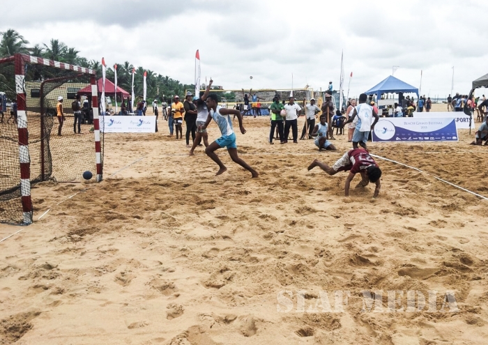 SLAF Handball Teams Won the 'Aqua Vida' Beach Sports Festival 2015