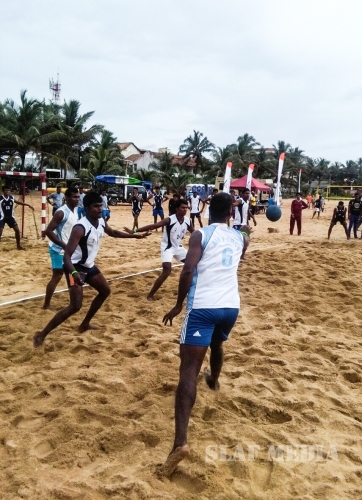 SLAF Handball Teams Won the 'Aqua Vida' Beach Sports Festival 2015