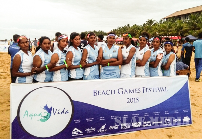 SLAF Handball Teams Won the 'Aqua Vida' Beach Sports Festival 2015