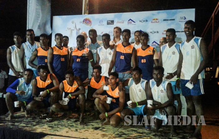 SLAF Handball Teams Won the 'Aqua Vida' Beach Sports Festival 2015