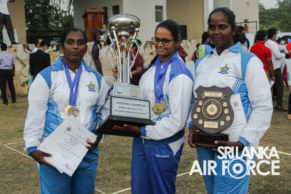 SLAF WOMEN’S TEAM WINS 20TH NATIONAL ARCHERY CHAMPIONSHIP 2021