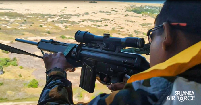 NO.
02 AERIAL SNIPER COURSE CONCLUDES AT SLAF REGIMENTAL TRAINING CENTRE
AMPARA