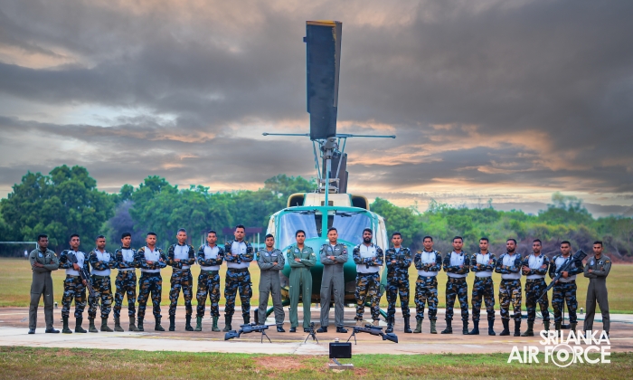 NO.
02 AERIAL SNIPER COURSE CONCLUDES AT SLAF REGIMENTAL TRAINING CENTRE
AMPARA