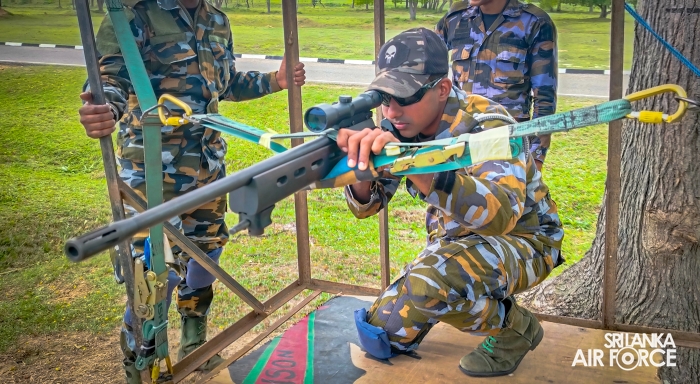NO.
02 AERIAL SNIPER COURSE CONCLUDES AT SLAF REGIMENTAL TRAINING CENTRE
AMPARA