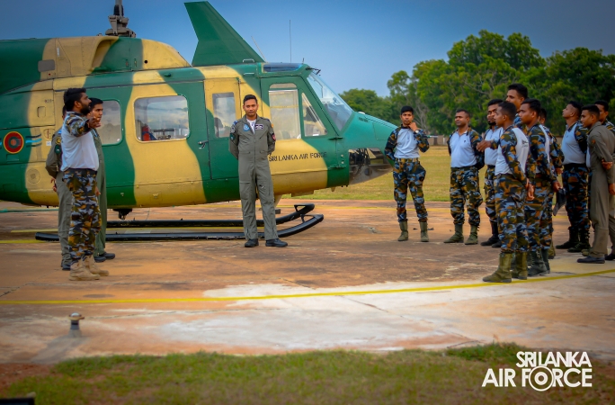 NO.
02 AERIAL SNIPER COURSE CONCLUDES AT SLAF REGIMENTAL TRAINING CENTRE
AMPARA