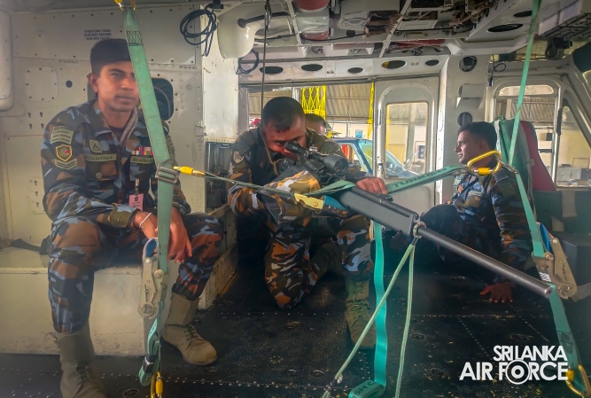 NO.
02 AERIAL SNIPER COURSE CONCLUDES AT SLAF REGIMENTAL TRAINING CENTRE
AMPARA