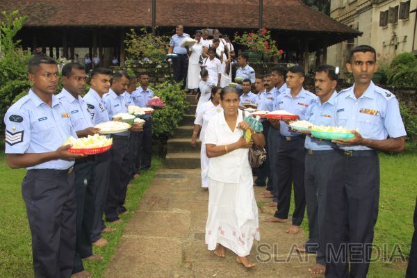 Religious
Ceremony at the Temple of Sacred Tooth