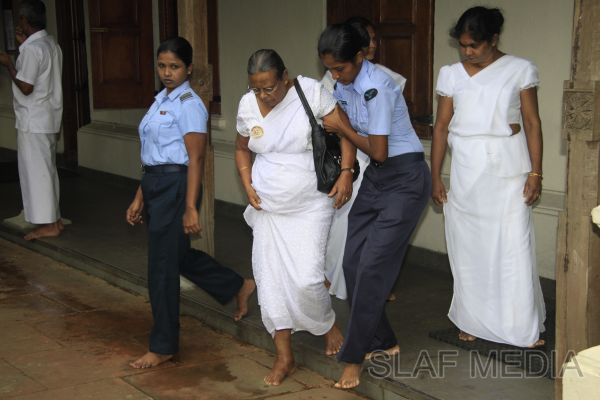 Religious
Ceremony at the Temple of Sacred Tooth