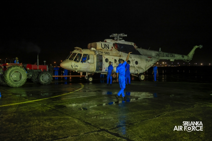 SLAF SUCCESSFULLY CONCLUDES HELICOPTER ROTATION FOR MINUSCA