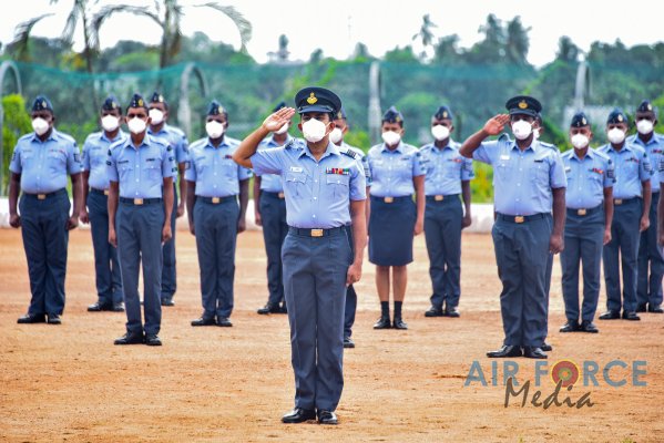 CHANGE OF COMMAND AT THE AERONAUTICAL ENGINEERING SUPPORT WING, RATMALANA