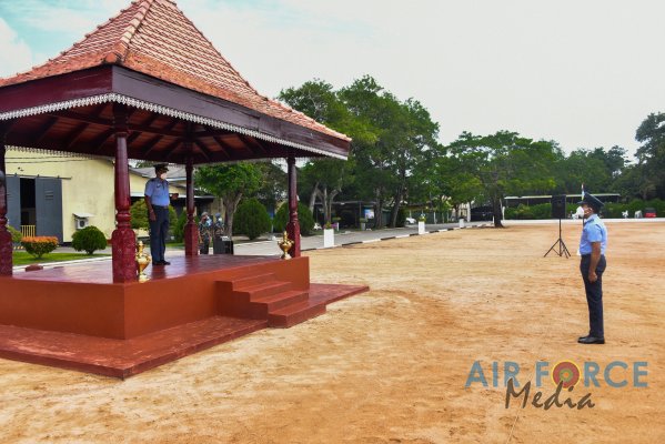 CHANGE OF COMMAND AT THE AERONAUTICAL ENGINEERING SUPPORT WING, RATMALANA