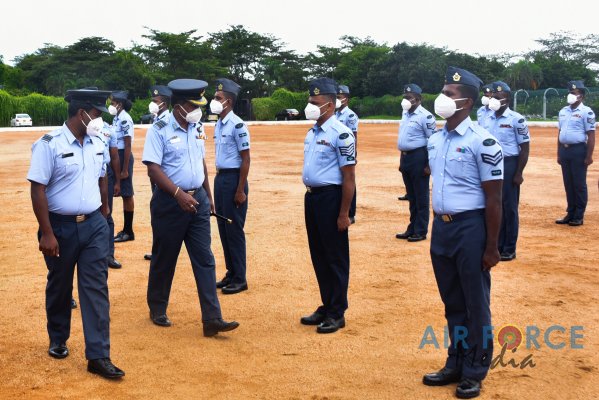 CHANGE OF COMMAND AT THE AERONAUTICAL ENGINEERING SUPPORT WING, RATMALANA
