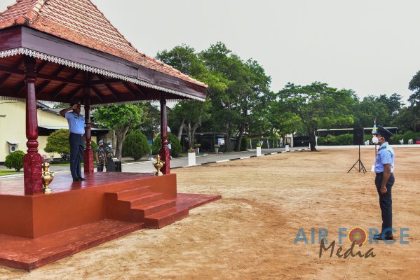 CHANGE OF COMMAND AT THE AERONAUTICAL ENGINEERING SUPPORT WING, RATMALANA