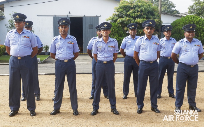AERONAUTICAL ENGINEERING SUPPORT WING SLAF BASE RATMALANA CELEBRATES 17TH ANNIVERSARY