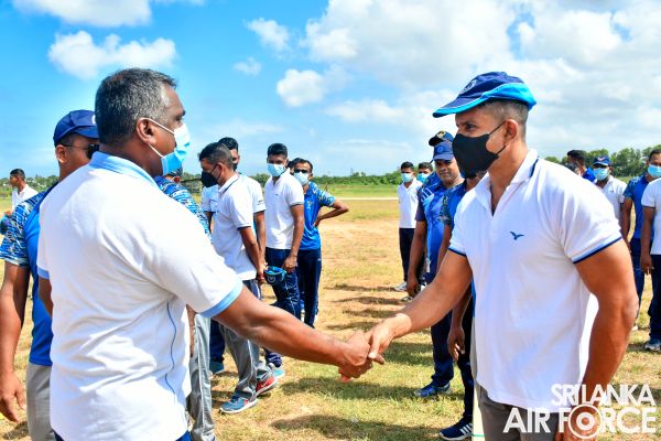AERONAUTICAL ENGINEERING SUPPORT WING AT SLAF BASE RATMALANA
CELEBRATES 13TH ANNIVERSARY