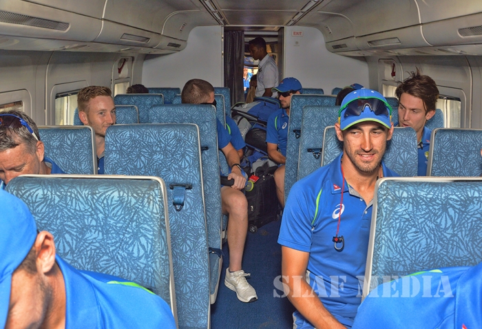 Helitours Flight for Australian Cricket Team from Pallekele to Koggala