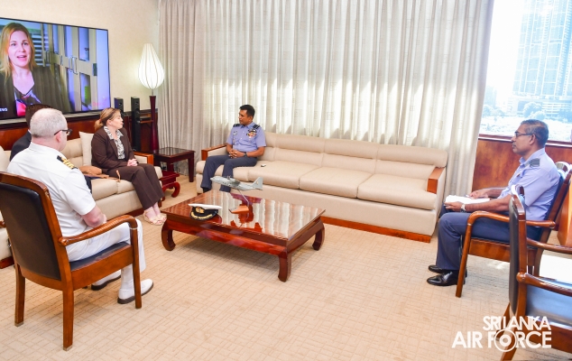 DELEGATION OF HIGH COMMISSION OF AUSTRALIA IN SRI LANKA CALLS ON
THE COMMANDER