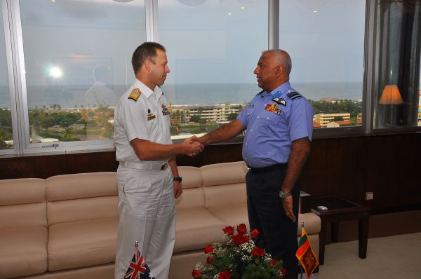 Commander of the Border Protection Command (Australia) visits
AFHQ.