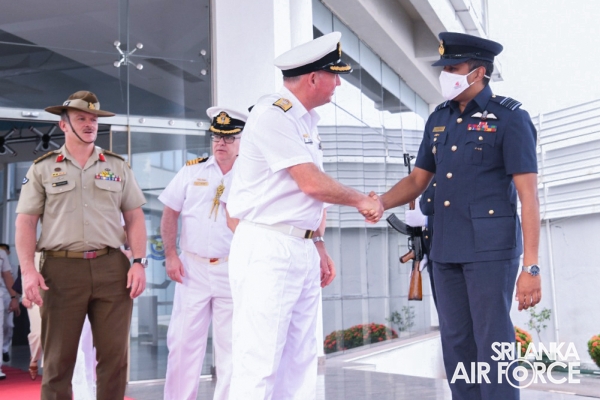 AUSTRALIAN DEFENCE DELEGATION CALL ON COMMANDER OF THE AIR FORCE