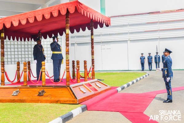 AIR VICE MARSHAL JANAKA AMERASINGHE BIDS ADIEU TO THE SRI LANKA
AIR FORCE