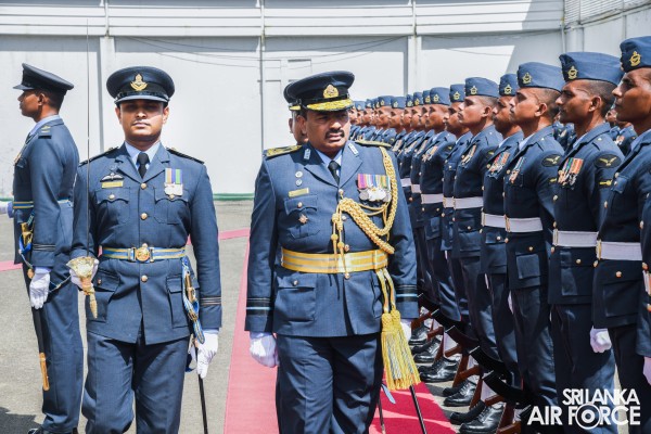AIR VICE MARSHAL JANAKA AMERASINGHE BIDS ADIEU TO THE SRI LANKA
AIR FORCE