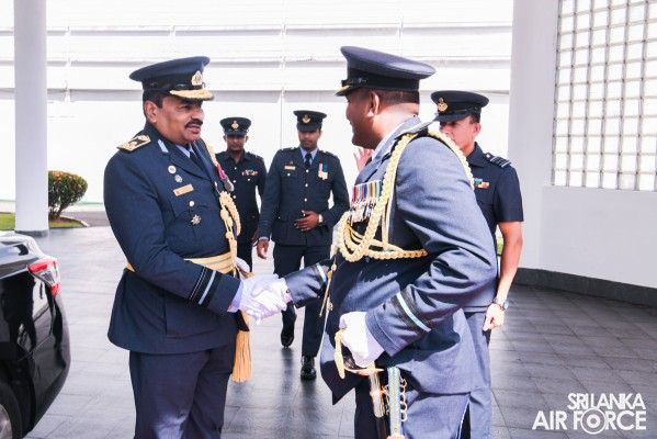 AIR VICE MARSHAL JANAKA AMERASINGHE BIDS ADIEU TO THE SRI LANKA
AIR FORCE