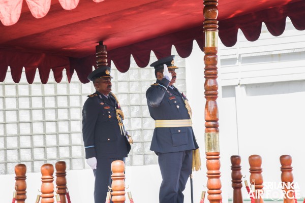AIR VICE MARSHAL JANAKA AMERASINGHE BIDS ADIEU TO THE SRI LANKA
AIR FORCE