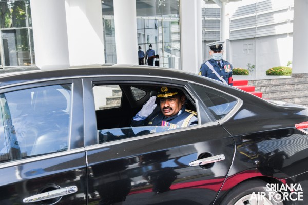 AIR VICE MARSHAL JANAKA AMERASINGHE BIDS ADIEU TO THE SRI LANKA
AIR FORCE