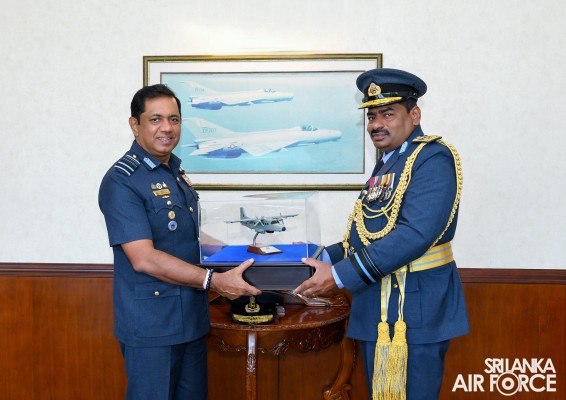 AIR VICE MARSHAL JANAKA AMERASINGHE BIDS ADIEU TO THE SRI LANKA
AIR FORCE