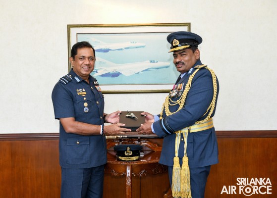AIR VICE MARSHAL JANAKA AMERASINGHE BIDS ADIEU TO THE SRI LANKA
AIR FORCE