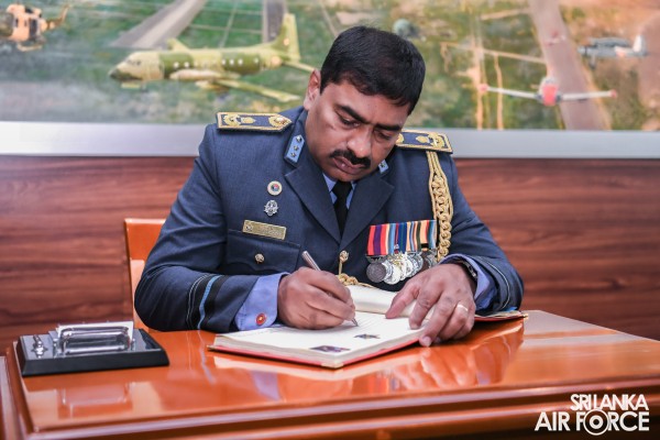 AIR VICE MARSHAL JANAKA AMERASINGHE BIDS ADIEU TO THE SRI LANKA
AIR FORCE