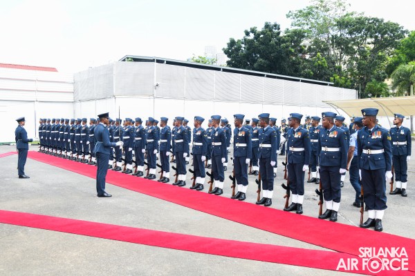 AIR VICE MARSHAL JANAKA AMERASINGHE BIDS ADIEU TO THE SRI LANKA
AIR FORCE