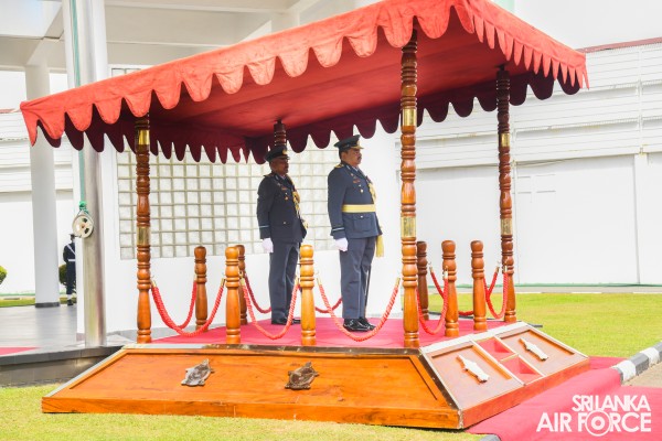 AIR VICE MARSHAL JANAKA AMERASINGHE BIDS ADIEU TO THE SRI LANKA
AIR FORCE