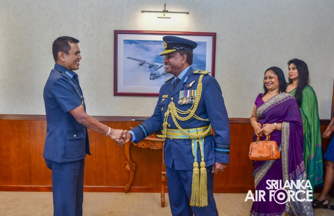 AIR VICE MARSHAL NISHANTHA THILAKASINGHE BIDS ADIEU TO THE SRI LANKA AIR FORCE
