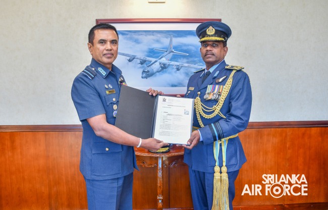 AIR VICE MARSHAL NISHANTHA THILAKASINGHE BIDS ADIEU TO THE SRI LANKA AIR FORCE