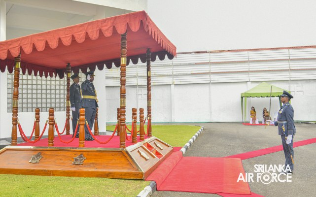 AIR VICE MARSHAL NISHANTHA THILAKASINGHE BIDS ADIEU TO THE SRI LANKA AIR FORCE