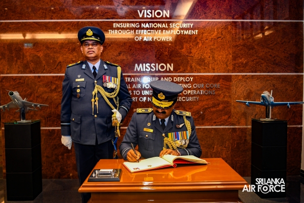 AIR VICE MARSHAL ROHANA PATHIRAGE BIDS ADIEU TO THE SRI LANKA AIR FORCE