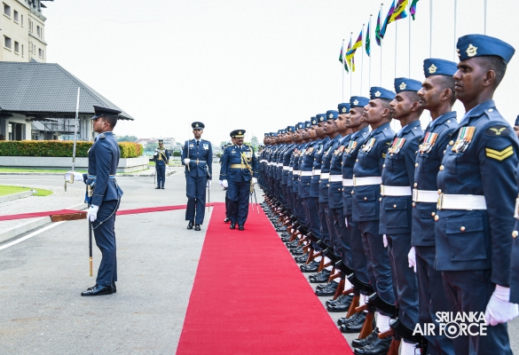AIR VICE MARSHAL ROHANA PATHIRAGE BIDS ADIEU TO THE SRI LANKA AIR FORCE