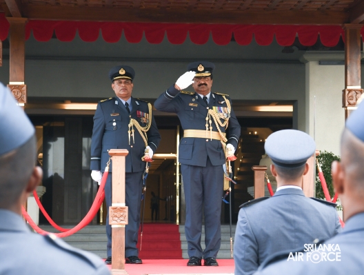 AIR VICE MARSHAL ROHANA PATHIRAGE BIDS ADIEU TO THE SRI LANKA AIR FORCE
