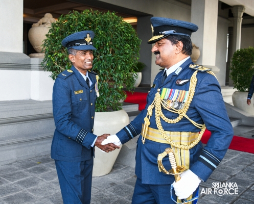 AIR VICE MARSHAL ROHANA PATHIRAGE BIDS ADIEU TO THE SRI LANKA AIR FORCE