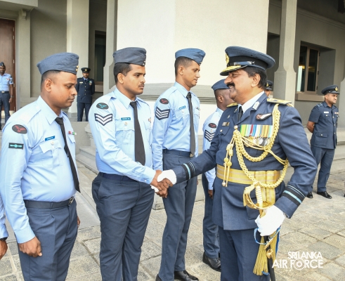 AIR VICE MARSHAL ROHANA PATHIRAGE BIDS ADIEU TO THE SRI LANKA AIR FORCE