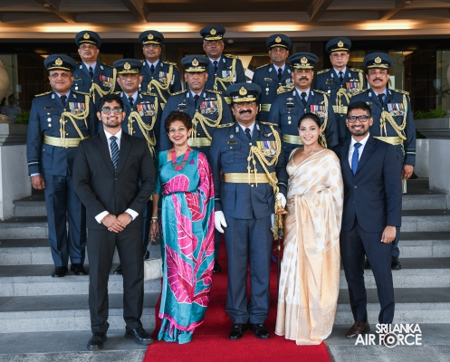 AIR VICE MARSHAL ROHANA PATHIRAGE BIDS ADIEU TO THE SRI LANKA AIR FORCE