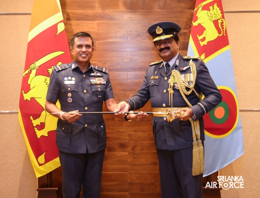 AIR VICE MARSHAL ROHANA PATHIRAGE BIDS ADIEU TO THE SRI LANKA AIR FORCE