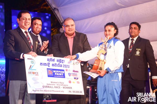 SLAF WOMEN
DOMINATED AND MEN SECURED RUNNERS-UP AT THE 24TH GUWAN HAMUDA PAPEDI
SAWARIYA 2023
