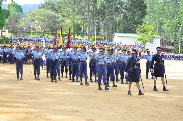 Air Wing Girls Assessment Camp at SLAF Diyatalawa