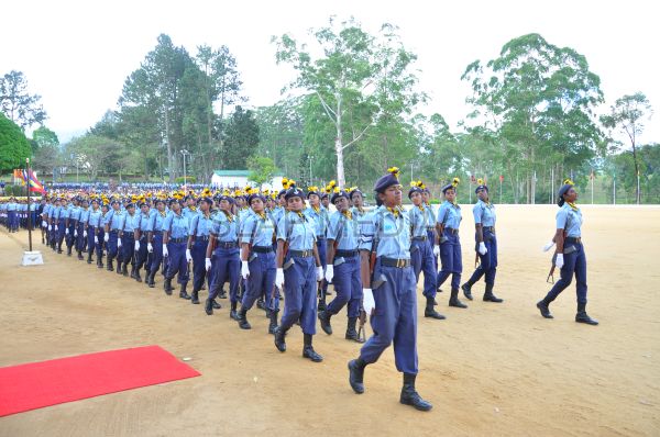 Air Wing Girls Assessment Camp at SLAF Diyatalawa
