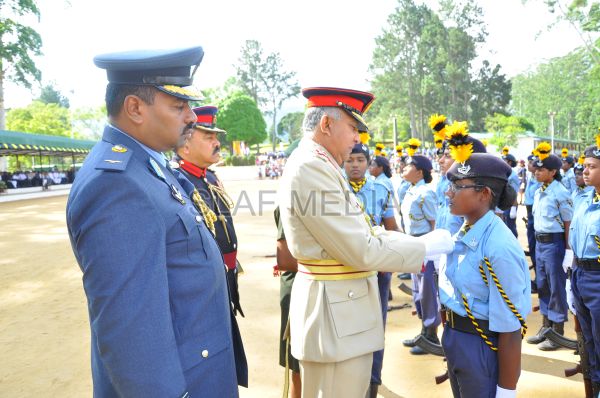 Air Wing Girls Assessment Camp at SLAF Diyatalawa